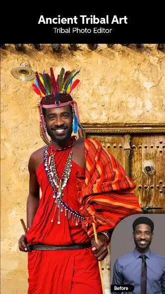 Play Traditional Tribal photo suit  and enjoy Traditional Tribal photo suit with UptoPlay