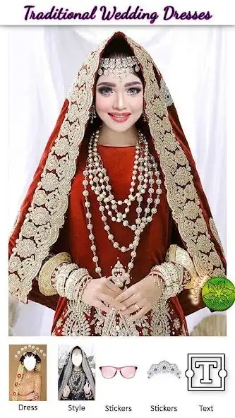 Play Traditional Wedding Dress Photo Editor  and enjoy Traditional Wedding Dress Photo Editor with UptoPlay