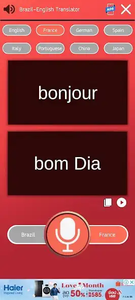 Play Tradutor Brasil - Inglês  and enjoy Tradutor Brasil - Inglês with UptoPlay