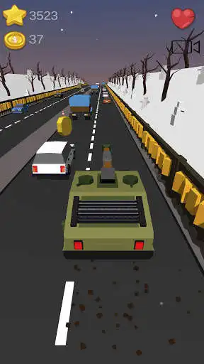 Play Traffic Fighter : Road Shooter as an online game Traffic Fighter : Road Shooter with UptoPlay