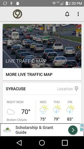 Play Traffic from 9 WSYR Syracuse  and enjoy Traffic from 9 WSYR Syracuse with UptoPlay