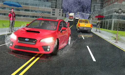 Play Traffic Highway Car Drift Racer as an online game Traffic Highway Car Drift Racer with UptoPlay