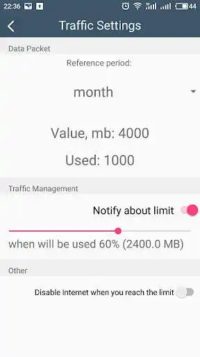 Play Trafficity: Internet usage manager as an online game Trafficity: Internet usage manager with UptoPlay