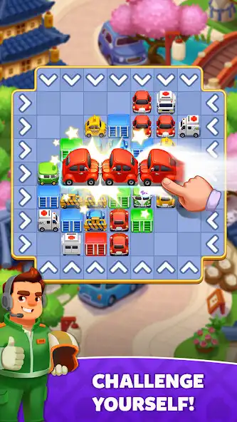 Play Traffic Jam Car Puzzle Match 3 as an online game Traffic Jam Car Puzzle Match 3 with UptoPlay