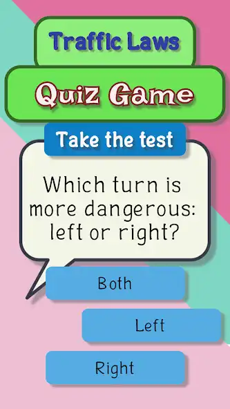 Play Traffic laws game quiz  and enjoy Traffic laws game quiz with UptoPlay