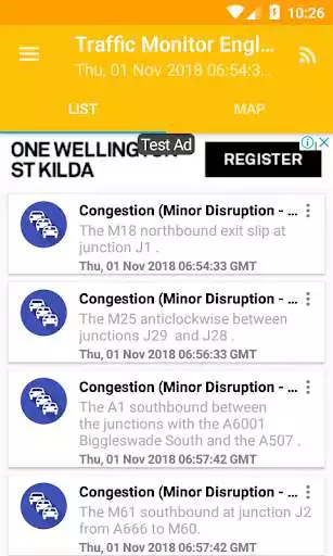 Play Traffic Monitor England