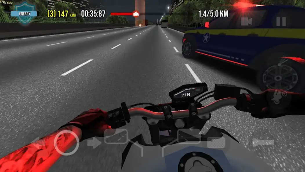 Play Traffic Motos 3 as an online game Traffic Motos 3 with UptoPlay