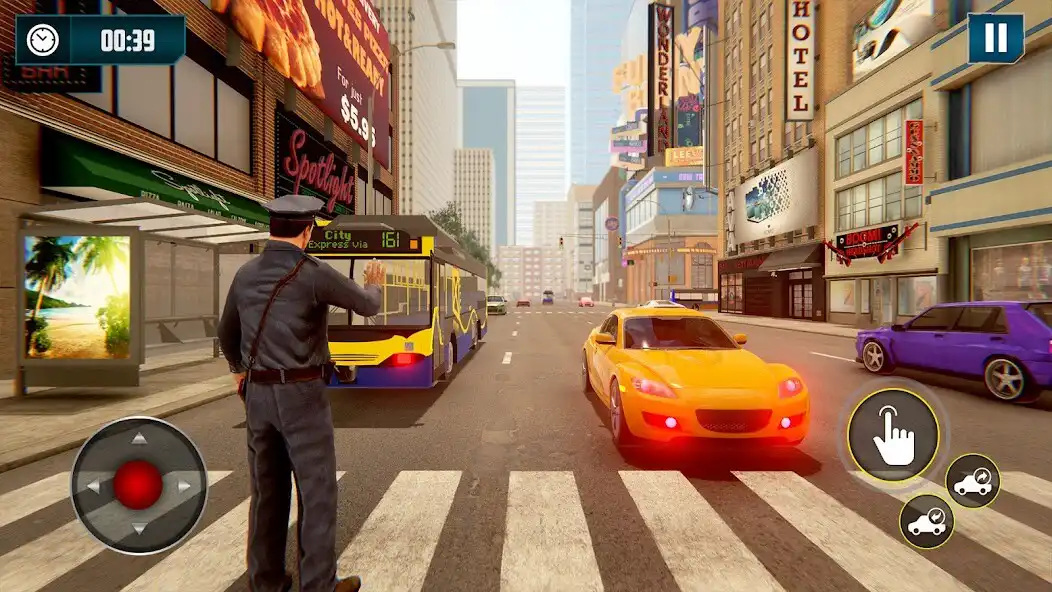 Play Traffic Police Cop Simulator as an online game Traffic Police Cop Simulator with UptoPlay