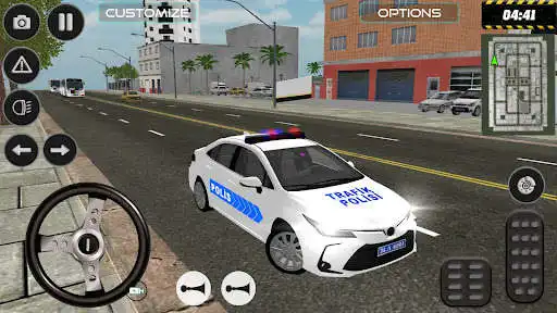 Play Traffic police simulator as an online game Traffic police simulator with UptoPlay
