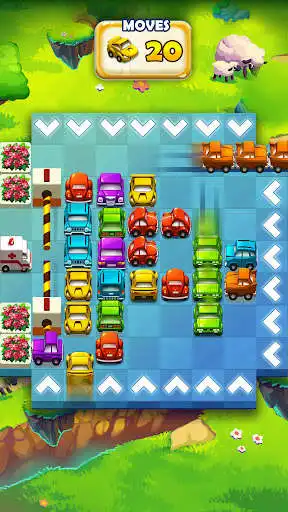 Play Traffic Puzzle - Match 3 Game as an online game Traffic Puzzle - Match 3 Game with UptoPlay