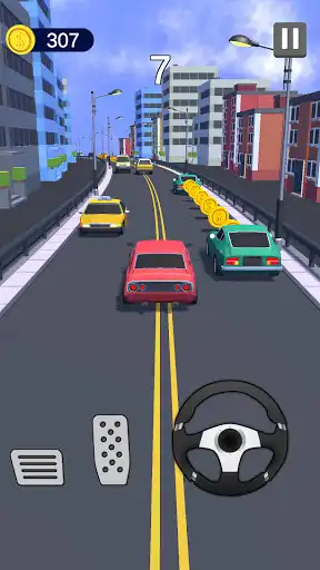 Play Traffic Run 3D as an online game Traffic Run 3D with UptoPlay