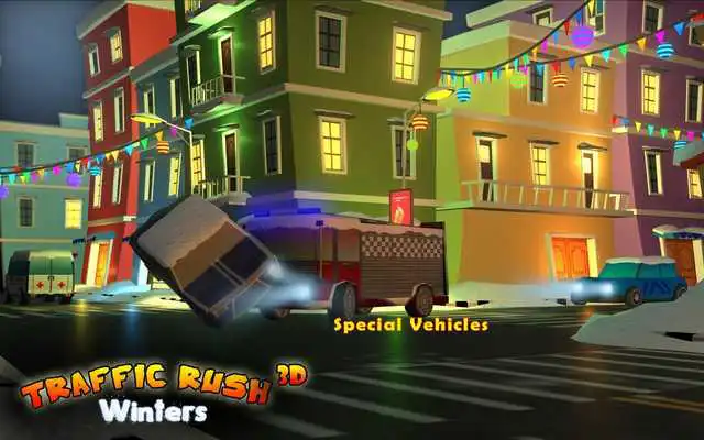Play Traffic Rush Winters 3D