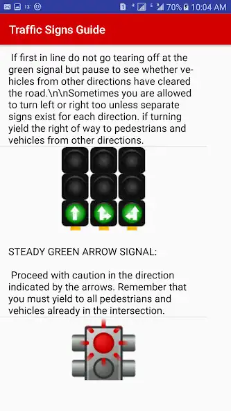 Play Traffic Signs Guide : as an online game Traffic Signs Guide : with UptoPlay