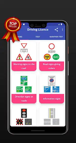 Play traffic signs Test 2022  and enjoy traffic signs Test 2022 with UptoPlay