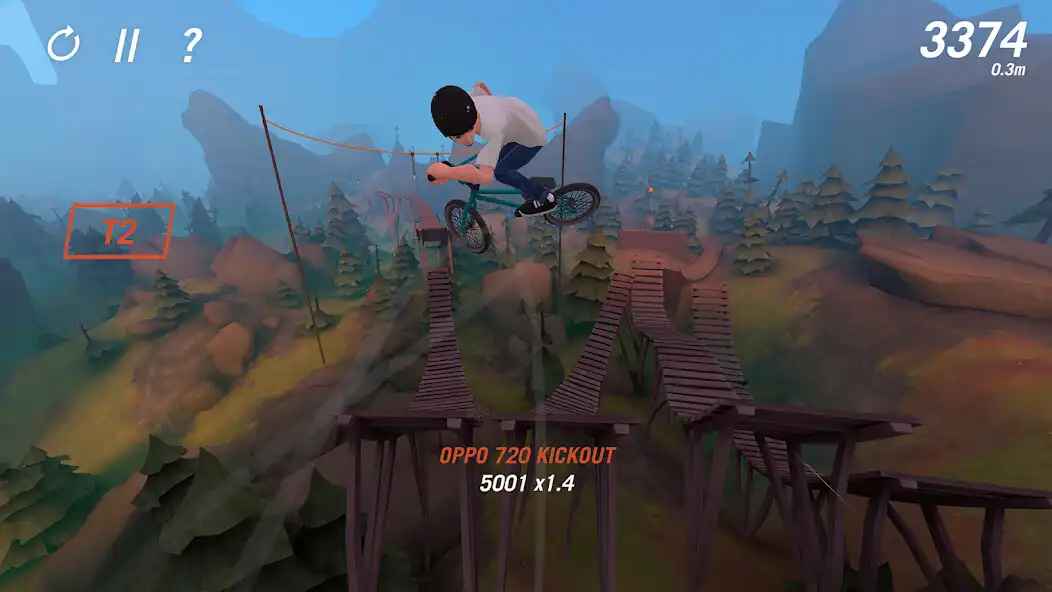 Play Trail Boss BMX as an online game Trail Boss BMX with UptoPlay