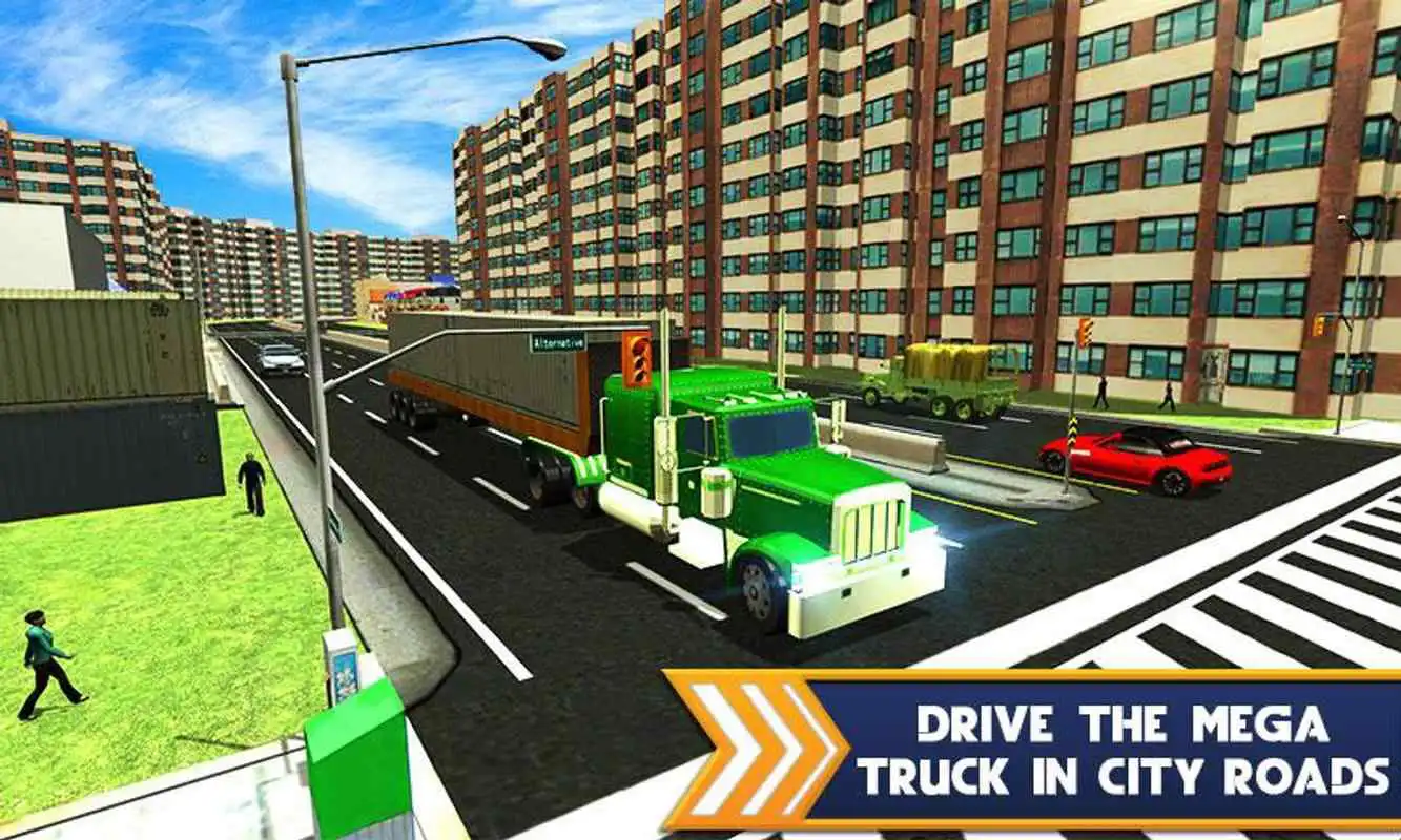 Play Trailer Truck Driver Simulator