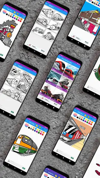 Play Train Coloring Pages  and enjoy Train Coloring Pages with UptoPlay