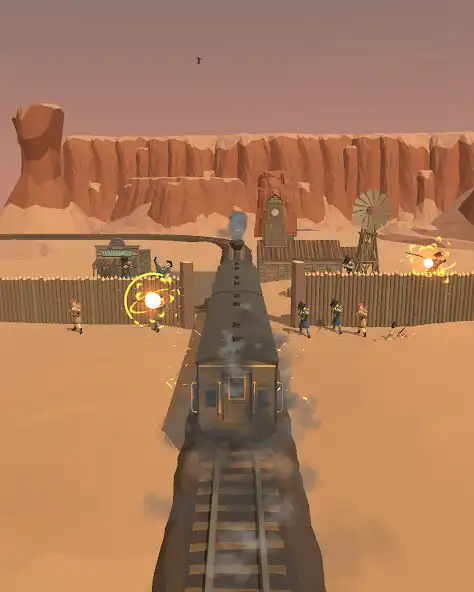 Play Train Defender as an online game Train Defender with UptoPlay