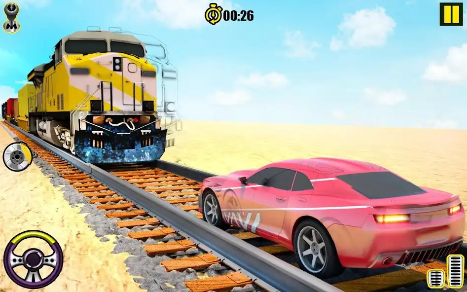 Play Train Derby Demolition - Car Destruction Simulator  and enjoy Train Derby Demolition - Car Destruction Simulator with UptoPlay