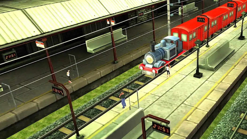 Play Train Driver : Rail Road Games as an online game Train Driver : Rail Road Games with UptoPlay
