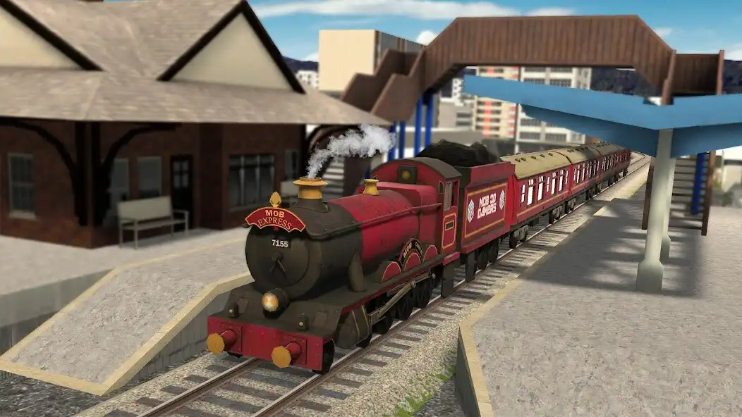 Train Driver Simulator 3D Game online game with UptoPlay