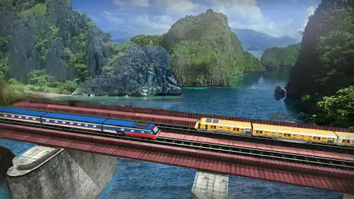 Play Train Driving Games : Indian Train Simulator as an online game Train Driving Games : Indian Train Simulator with UptoPlay