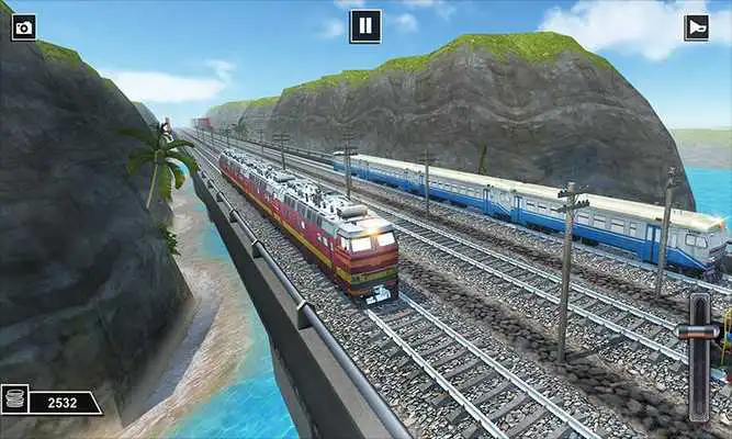 Play Train Driving Racing In Train
