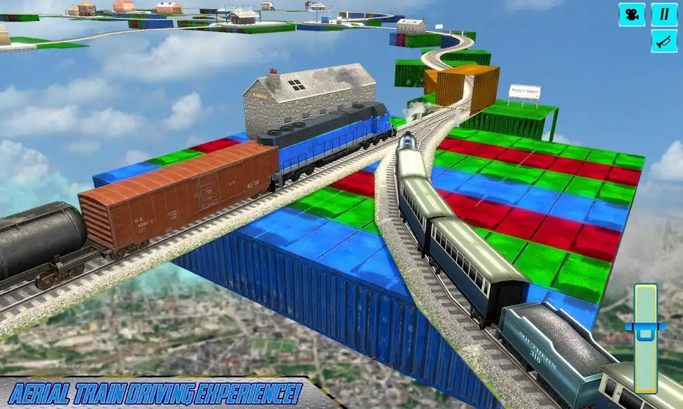 Play Train Driving Ramp Games as an online game Train Driving Ramp Games with UptoPlay