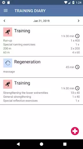Play Training Diary+ as an online game Training Diary+ with UptoPlay