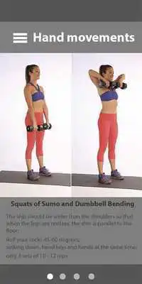 Play Training with dumbbells for hands and feet