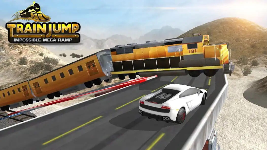 Play Train Jump Impossible Mega Ramp