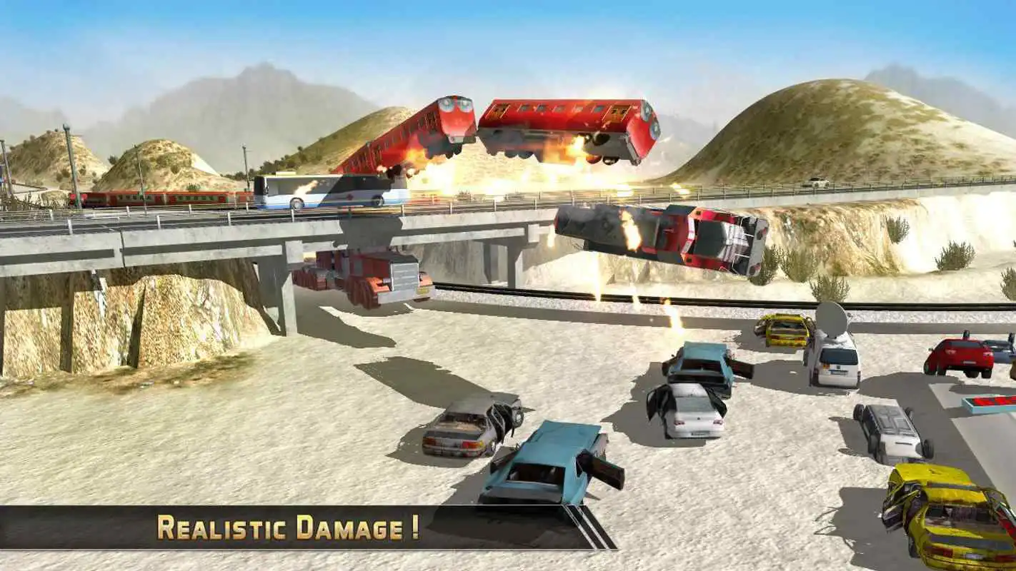 Play Train Jump Impossible Mega Ramp