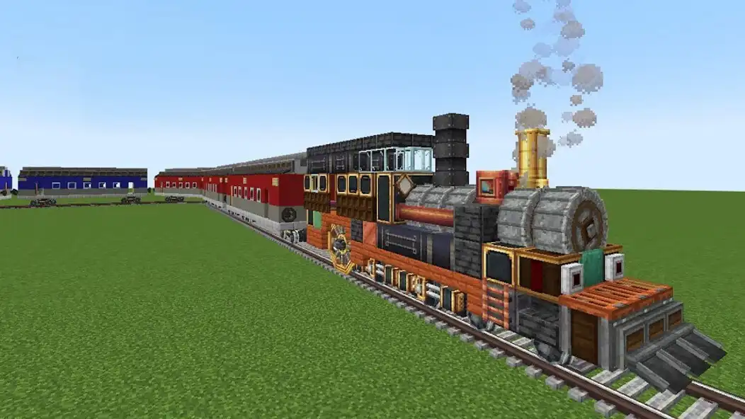 Play Train Mods for Minecraft 2023  and enjoy Train Mods for Minecraft 2023 with UptoPlay