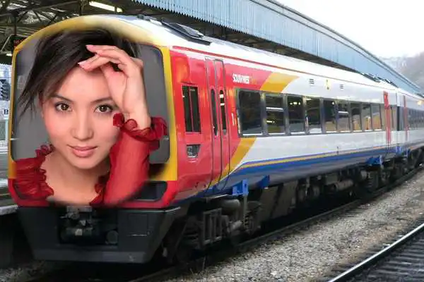 Play Train Photo Frame Editor