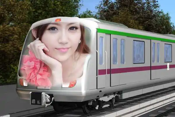 Play Train Photo Frame Editor