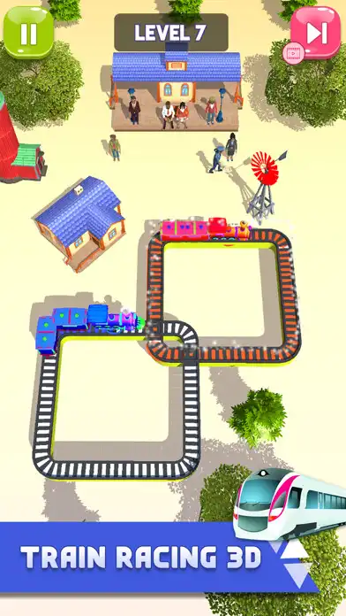 Play Train Race Game - Perfect Time  and enjoy Train Race Game - Perfect Time with UptoPlay