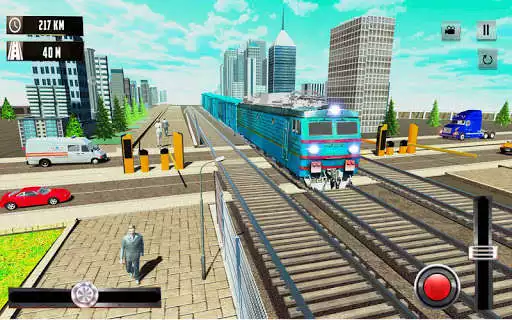 Play Train Racing Simulator 2019: New Train Games 3D  and enjoy Train Racing Simulator 2019: New Train Games 3D with UptoPlay