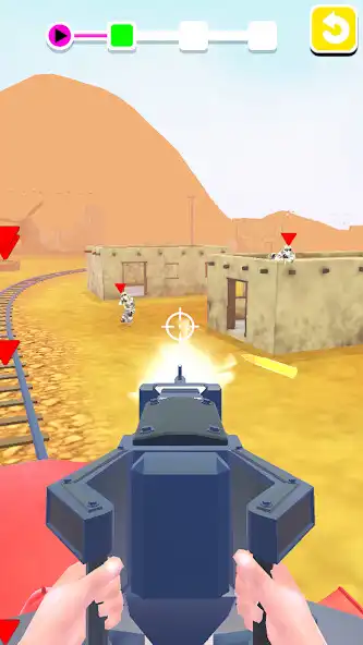 Play Train Shooter as an online game Train Shooter with UptoPlay