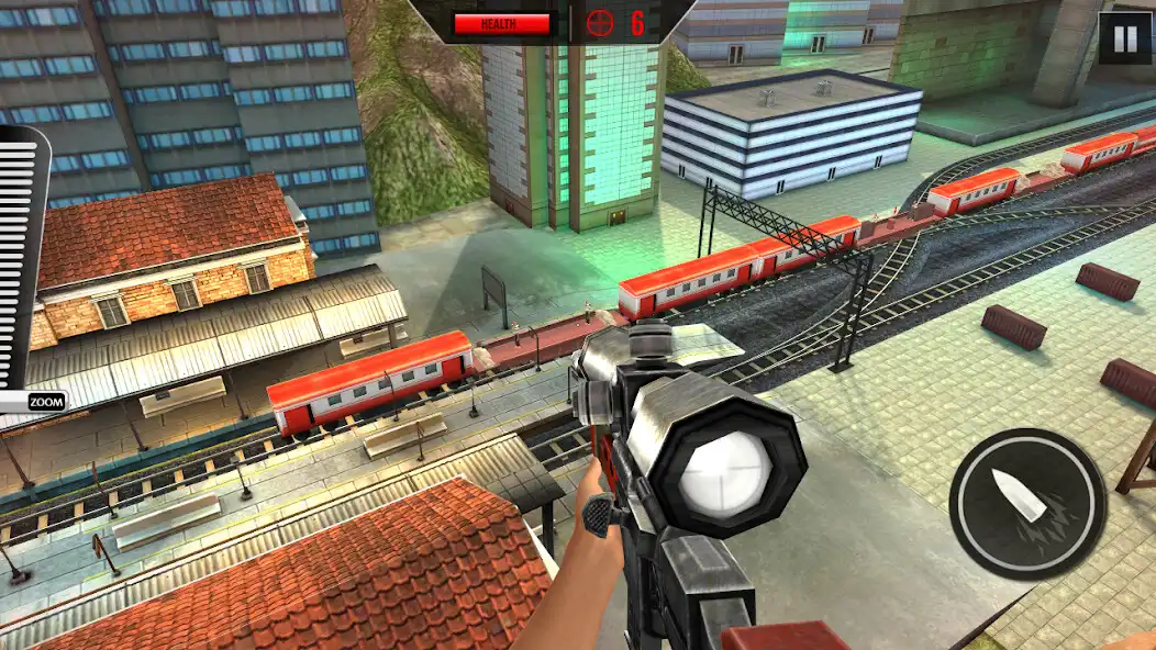 Play Train Shooting Game: War Games as an online game Train Shooting Game: War Games with UptoPlay
