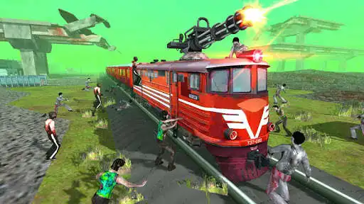 Play Train shooting - Zombie War  and enjoy Train shooting - Zombie War with UptoPlay