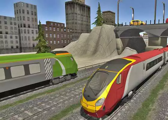 Play Train Simulator Driving Game