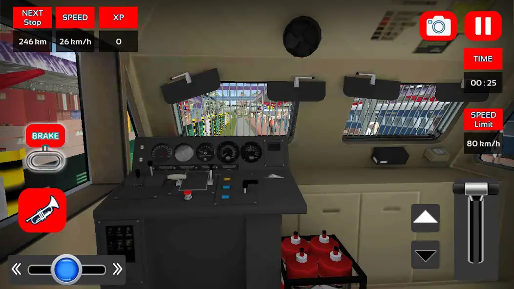 Play Train Simulator: Extreme Drive as an online game Train Simulator: Extreme Drive with UptoPlay