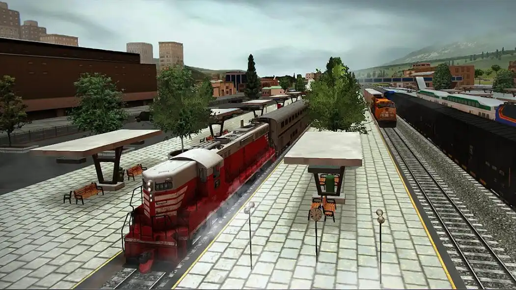 Play Train Simulator PRO 2018 as an online game Train Simulator PRO 2018 with UptoPlay