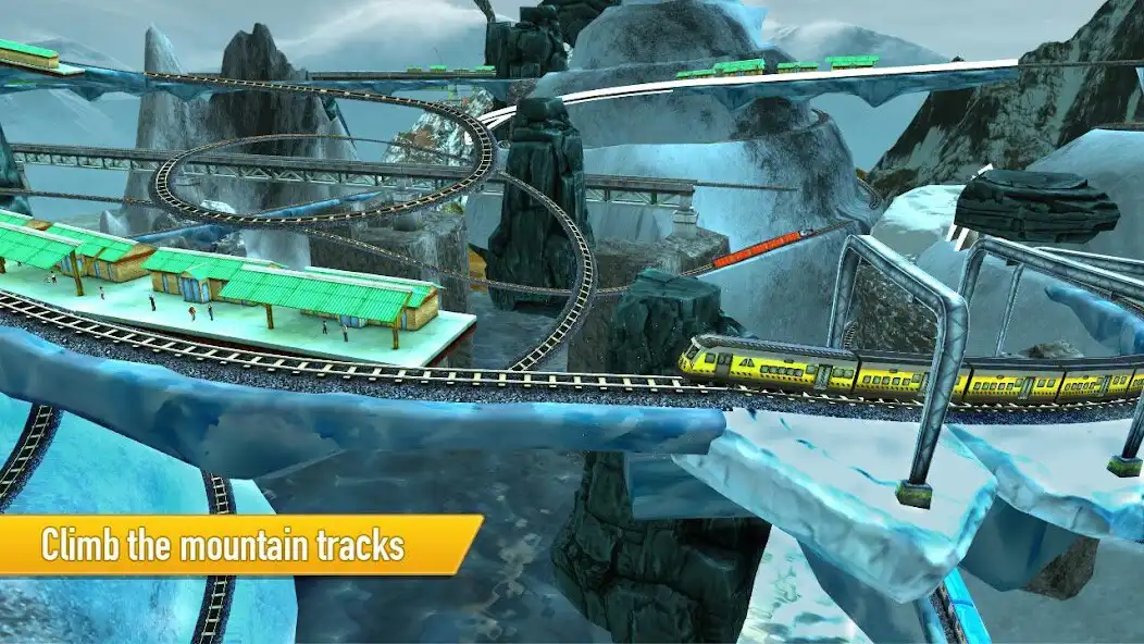 Play Train Simulator Uphill Drive as an online game Train Simulator Uphill Drive with UptoPlay