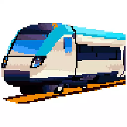Play Trains Pixel Art Coloring Book APK