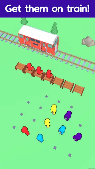 Play Train Station Jam -3D Matching as an online game Train Station Jam -3D Matching with UptoPlay