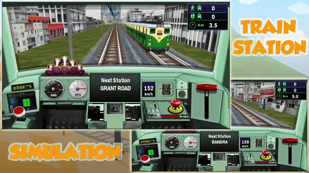 Play Train Station - Train Simula as an online game Train Station - Train Simula with UptoPlay