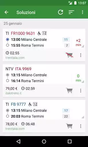 Play Train Timetable Italy