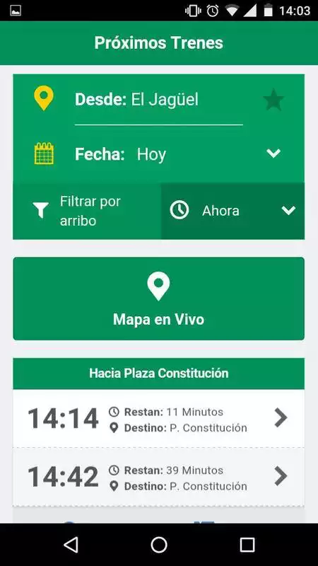 Play trainToGo: Linea Roca