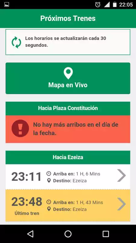 Play trainToGo: Linea Roca